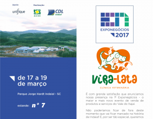 Vira-Lata na Exponegócios 2017 – Indaial/SC